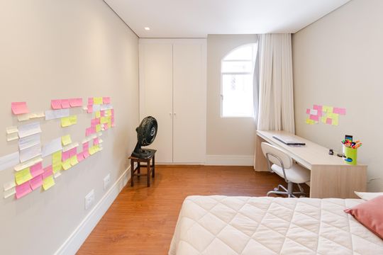 Quarto 2 de apartamento para alugar com 3 quartos, 110m² em Santa Lúcia, Belo Horizonte