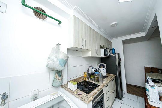 Cozinha de apartamento à venda com 3 quartos, 68m² em Sítio da Figueira, São Paulo