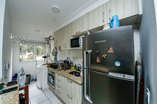 Cozinha de apartamento à venda com 3 quartos, 68m² em Sítio da Figueira, São Paulo