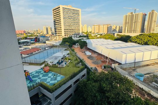 Varanda de apartamento para alugar com 3 quartos, 110m² em Barra Funda, São Paulo