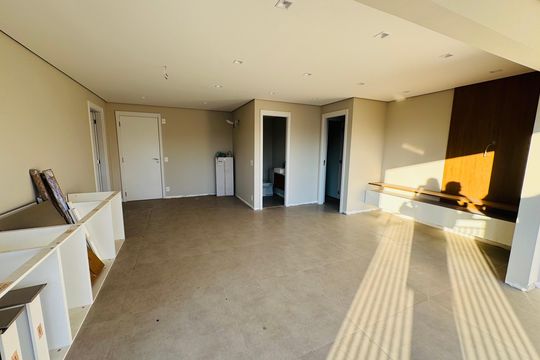 Sala de apartamento para alugar com 3 quartos, 110m² em Barra Funda, São Paulo