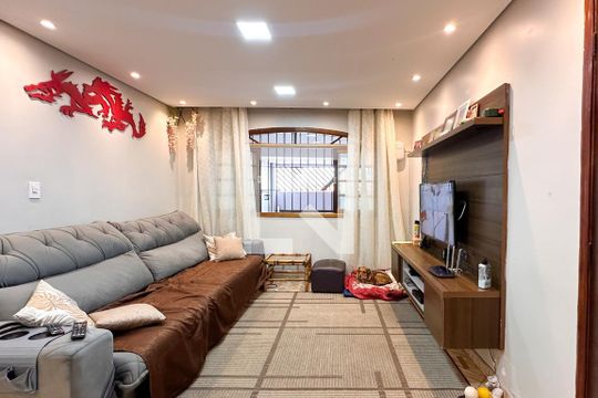 Sala de casa à venda com 3 quartos, 187m² em Vila Alvinopolis, São Bernardo do Campo