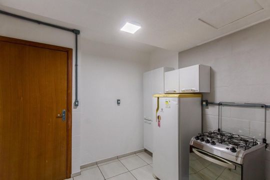 Cozinha  de apartamento para alugar com 1 quarto, 30m² em Igara, Canoas
