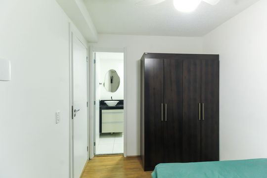 Quarto de apartamento à venda com 1 quarto, 30m² em Brás, São Paulo