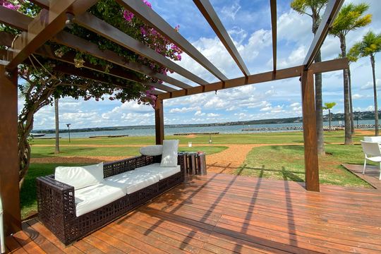 Área comum de apartamento para alugar com 1 quarto, 52m² em Asa Sul, Brasília