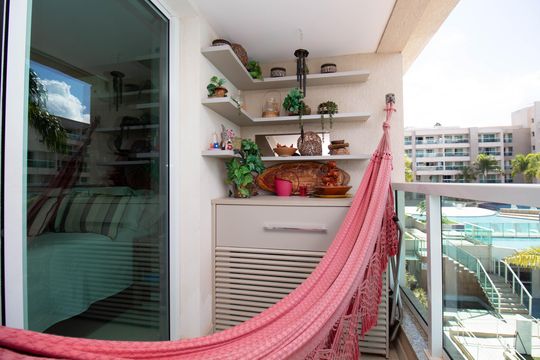 Sacada de apartamento para alugar com 1 quarto, 52m² em Asa Sul, Brasília