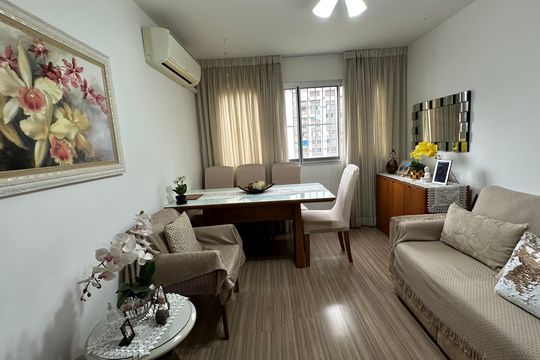 Sala de apartamento à venda com 3 quartos, 66m² em Cidade Nova, Rio de Janeiro