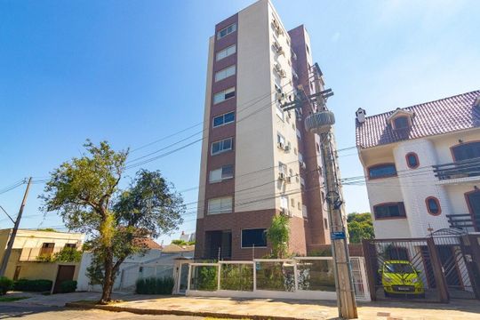 Fachada de apartamento para alugar com 1 quarto, 52m² em Azenha, Porto Alegre