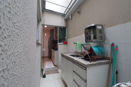 Quintal de apartamento à venda com 3 quartos, 67m² em Utinga, Santo André