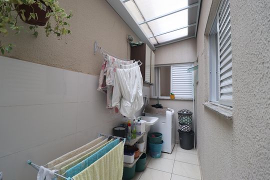 Área de Serviço de apartamento à venda com 3 quartos, 67m² em Utinga, Santo André