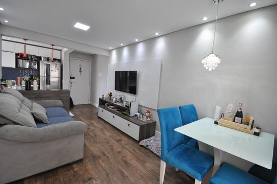Sala de apartamento para alugar com 3 quartos, 68m² em Guapira, São Paulo