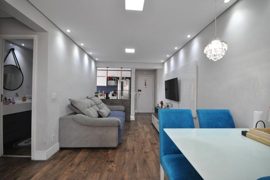 Sala de apartamento para alugar com 3 quartos, 68m² em Guapira, São Paulo