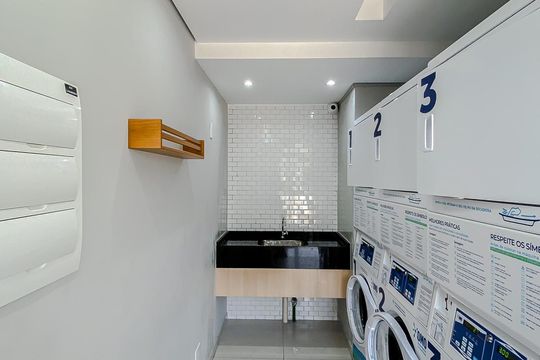 Área comum de apartamento à venda com 1 quarto, 37m² em Mooca, São Paulo