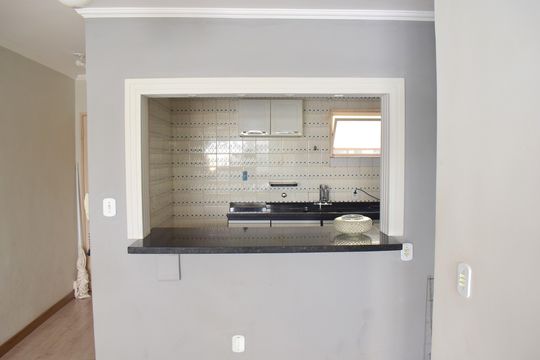 Sala/Cozinha de apartamento para alugar com 1 quarto, 50m² em Jardim Paulista, Ribeirão Preto