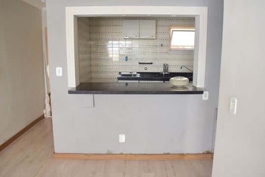 Sala/Cozinha de apartamento para alugar com 1 quarto, 50m² em Jardim Paulista, Ribeirão Preto