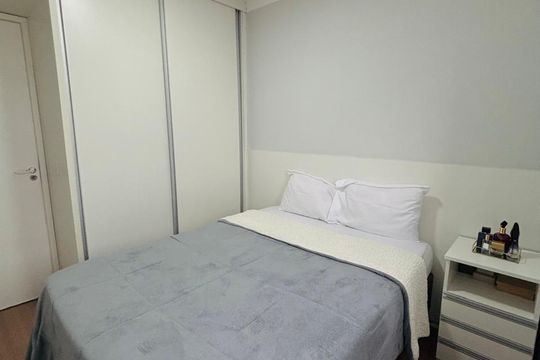 Quarto 1 de apartamento à venda com 2 quartos, 52m² em Jardim Monte Alegre, Taboão da Serra