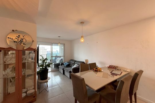 Sala de apartamento à venda com 3 quartos, 79m² em Vila Cruzeiro, São Paulo