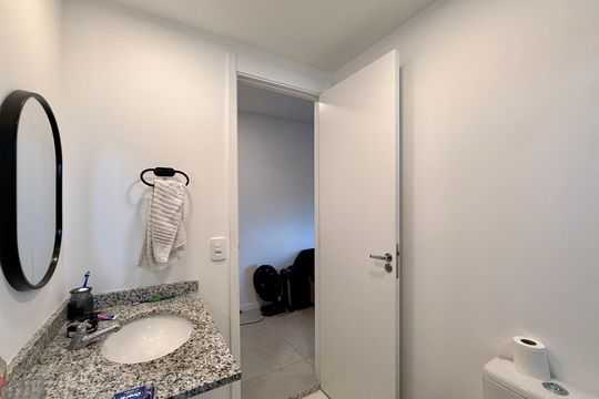 Banheiro Suíte  de apartamento à venda com 3 quartos, 79m² em Vila Cruzeiro, São Paulo