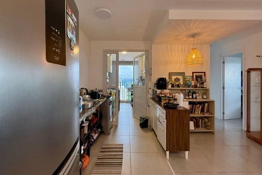 Cozinha de apartamento à venda com 3 quartos, 79m² em Vila Cruzeiro, São Paulo