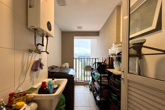 Área de Serviço de apartamento à venda com 3 quartos, 79m² em Vila Cruzeiro, São Paulo