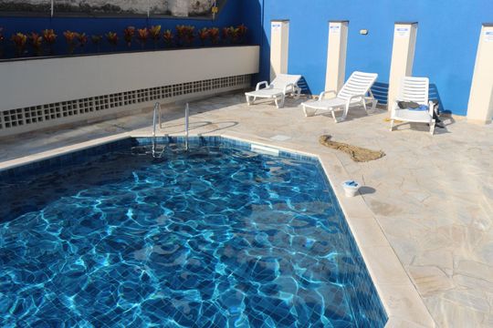 Área comum - Piscina de apartamento à venda com 2 quartos, 66m² em Santo Antônio, São Caetano do Sul