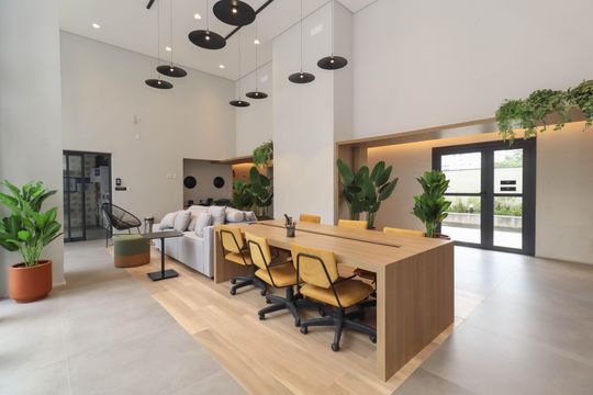 Área comum de kitnet/studio à venda com 1 quarto, 24m² em Perdizes, São Paulo