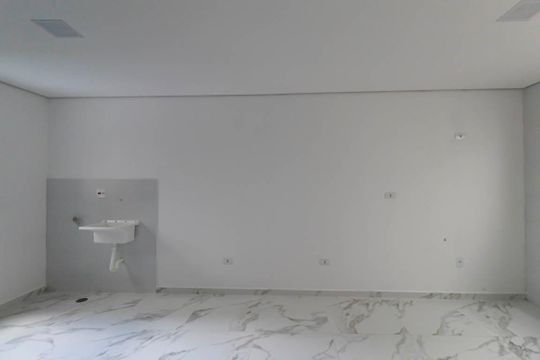 Sala/Cozinha de apartamento à venda com 2 quartos, 45m² em São Lucas, São Paulo