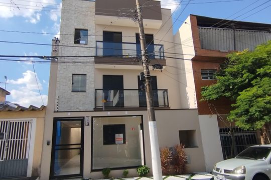 Fachada de apartamento à venda com 2 quartos, 45m² em São Lucas, São Paulo