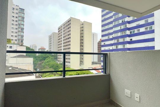 Varanda de kitnet/studio à venda com 1 quarto, 24m² em Perdizes, São Paulo