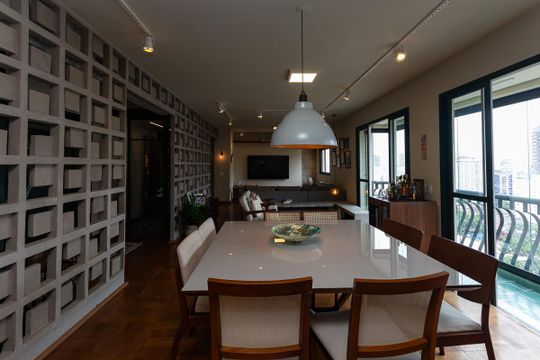 Sala de apartamento à venda com 3 quartos, 158m² em Perdizes, São Paulo