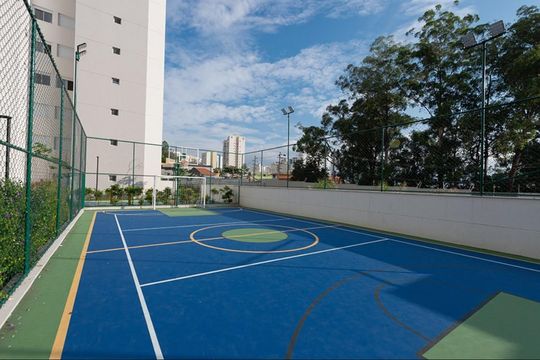 Área externa de apartamento à venda com 3 quartos, 91m² em Jardim Caboré, São Paulo