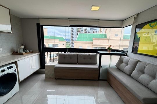 Varanda de apartamento à venda com 2 quartos, 73m² em Alphaville Empresarial, Barueri