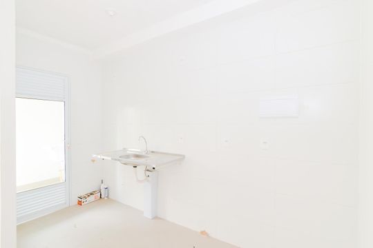 Cozinha de apartamento à venda com 2 quartos, 45m² em Macedo, Guarulhos