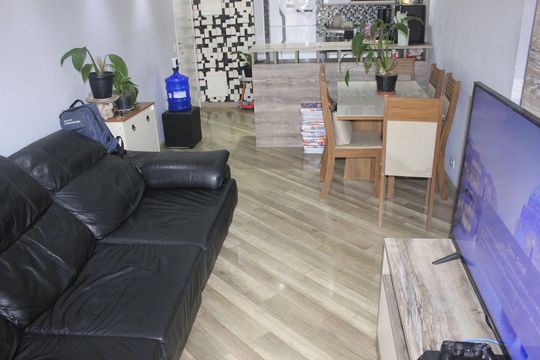 Sala de apartamento à venda com 3 quartos, 64m² em Ponte Grande, Guarulhos