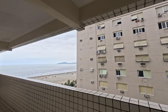Vista da Área de Serviço de apartamento para alugar com 1 quarto, 64m² em Gonzaga, Santos