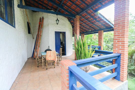 Varanda de casa de condomínio à venda com 3 quartos, 300m² em Sete Praias, Diadema