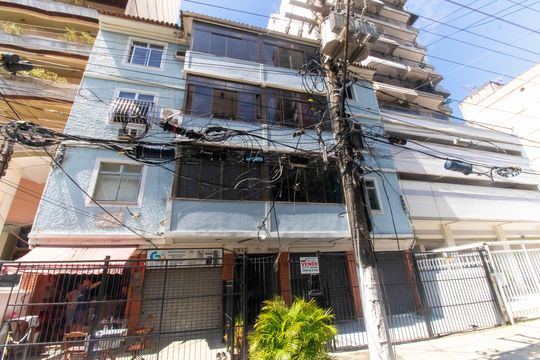 Fachada de apartamento à venda com 1 quarto, 42m² em Icaraí, Niterói