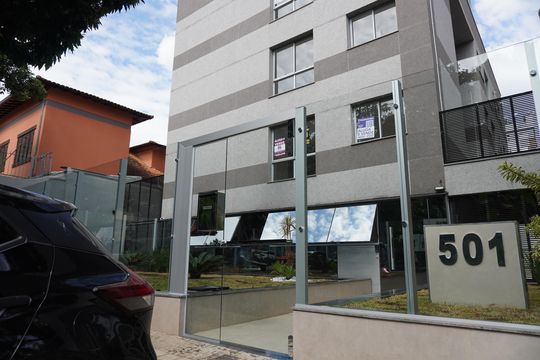 Fachada do Prédio de apartamento à venda com 2 quartos, 69m² em Funcionários, Belo Horizonte
