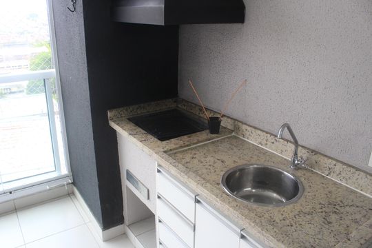 Varanda de apartamento para alugar com 2 quartos, 75m² em Barcelona, São Caetano do Sul