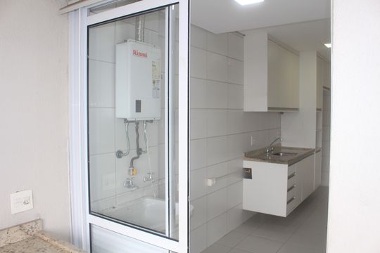 Área de Serviço de apartamento para alugar com 2 quartos, 75m² em Barcelona, São Caetano do Sul