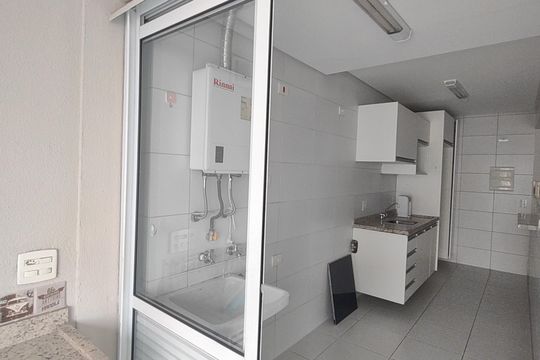 Área de Serviço de apartamento para alugar com 2 quartos, 75m² em Barcelona, São Caetano do Sul