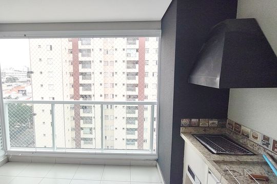 Varanda de apartamento para alugar com 2 quartos, 75m² em Barcelona, São Caetano do Sul