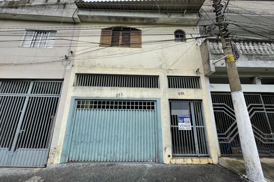 Fachada + Placa de casa à venda com 4 quartos, 120m² em Jardim Cotinha, São Paulo