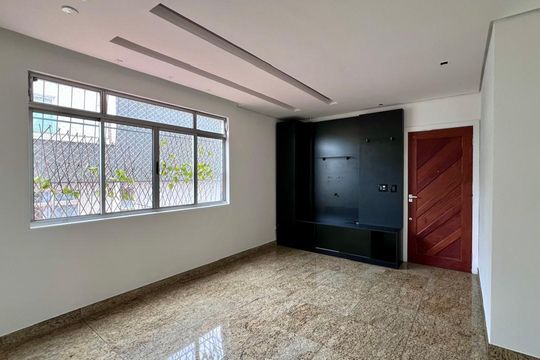 sala  de apartamento à venda com 3 quartos, 77m² em Dona Clara, Belo Horizonte