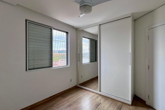 quarto  de apartamento à venda com 3 quartos, 77m² em Dona Clara, Belo Horizonte