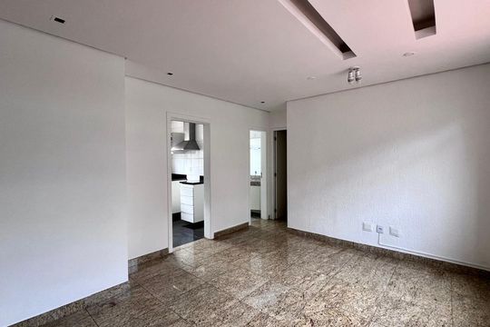 sala  de apartamento à venda com 3 quartos, 77m² em Dona Clara, Belo Horizonte