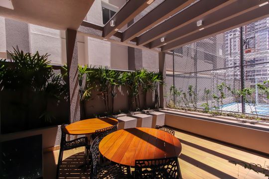 Área comum - Churrasqueira de apartamento à venda com 3 quartos, 55m² em Belenzinho, São Paulo