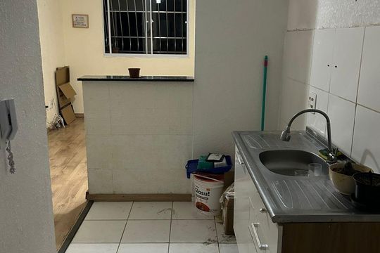 Cozinha de apartamento para alugar com 2 quartos, 48m² em Madureira, Rio de Janeiro