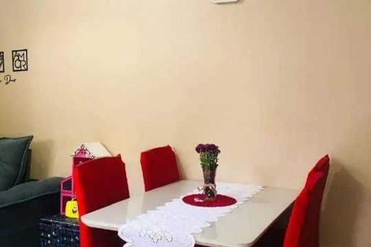 Sala de apartamento à venda com 2 quartos, 60m² em Vila Guiomar, Santo André
