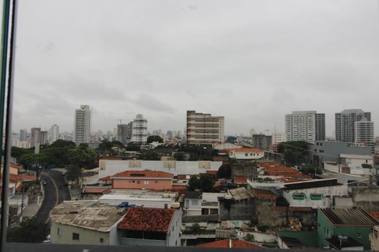 Vista Lavanderia de apartamento para alugar com 1 quarto, 32m² em Vila Guilhermina, São Paulo